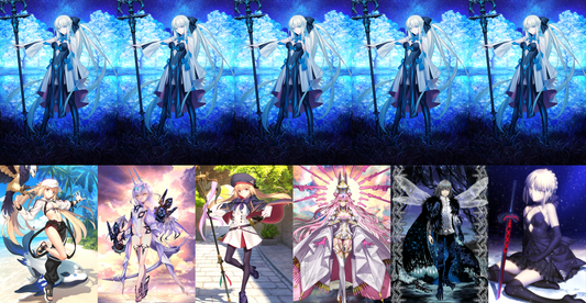 [NA] [INSTANT] FGO NP5 Morgan + Altria Caster Berserker Melusine ruler NP2 + Koyanskaya Altria Caster Oberon Fate Grand Order endgame account-Mobile Games Starter