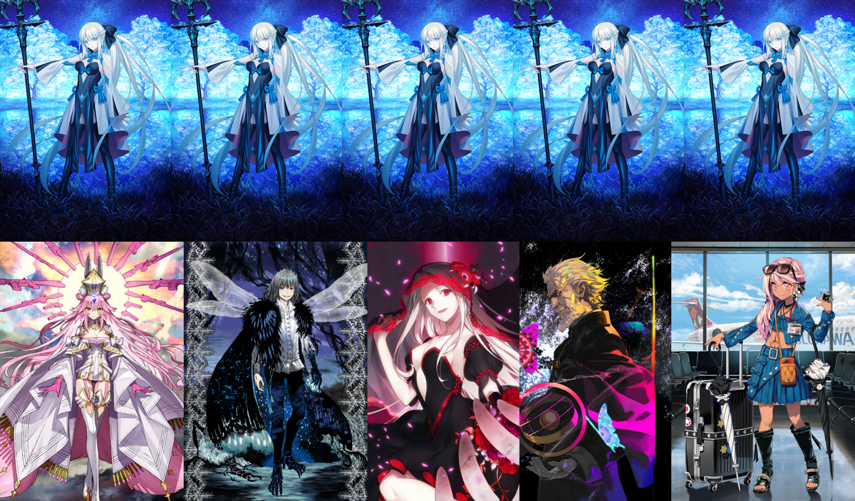 [NA] [INSTANT] FGO NP5 Morgan + Koyanskaya Vitch Oberon BG Chloe + 5~6x5* Fate Grand Order endgame LB6 account-Mobile Games Starter