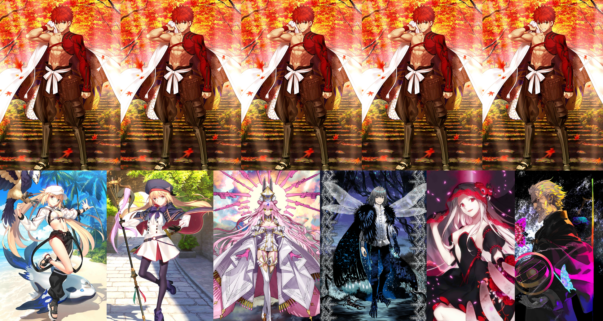 [NA] [INSTANT] FGO NP5 Muramasa + Altria Caster Berserker + Altria Caster Koyanskaya Oberon + 3~4x5* + Black Grail + Kscope + Fate Grand Order Senji endgame LB6 account-Mobile Games Starter