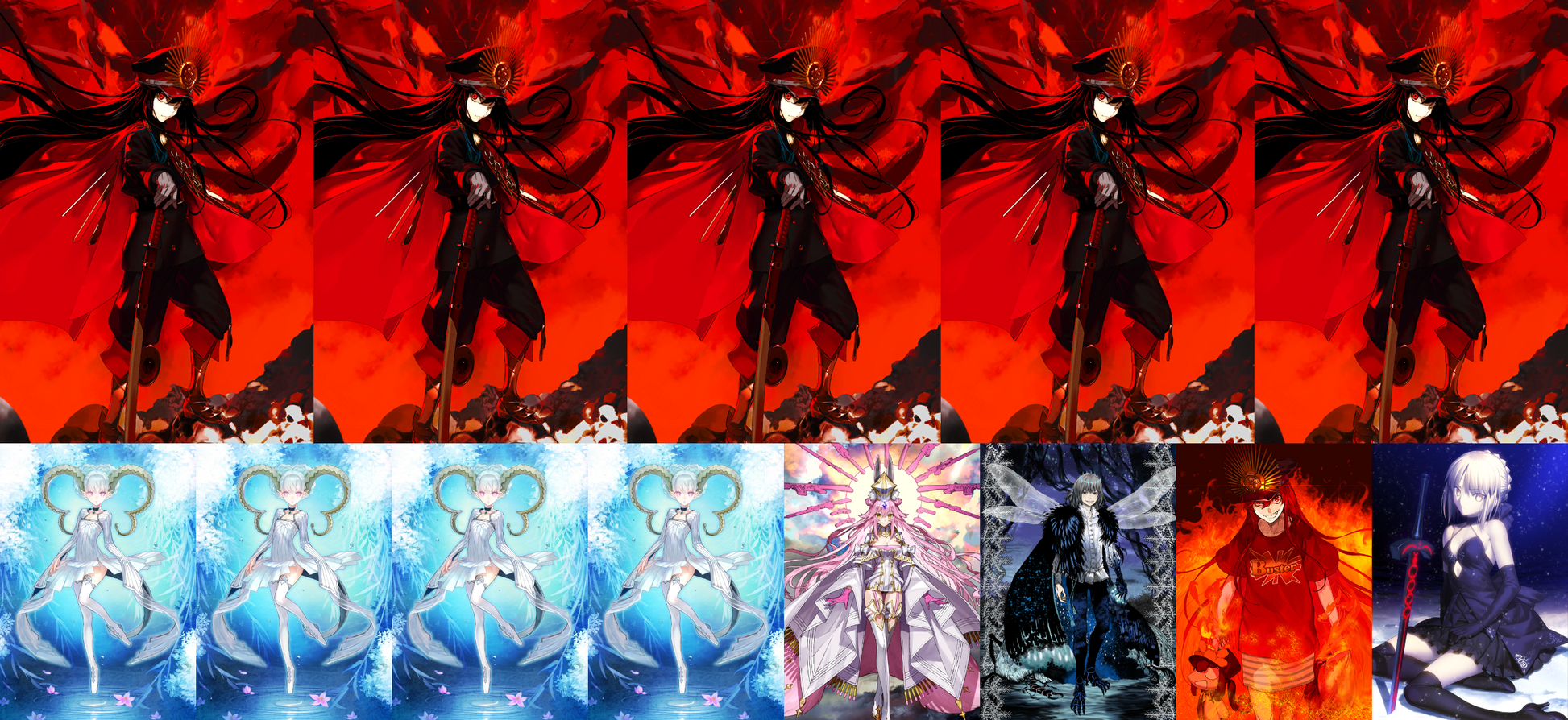 [NA] [INSTANT] FGO NP5 Nobunaga NP4 Tiamat + Koyanskaya Oberon Fate Grand Order endgame LB6 account-Mobile Games Starter