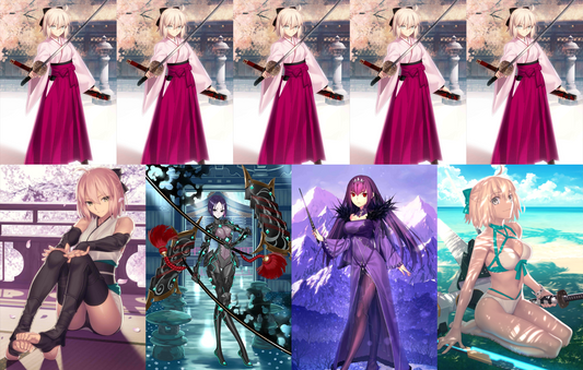 [NA] [INSTANT] FGO NP5 Okita saber + 5Assassin +Ushi Gozen + Skadi + 2000SQ Fate Grand Order endgame account (see options)-Mobile Games Starter