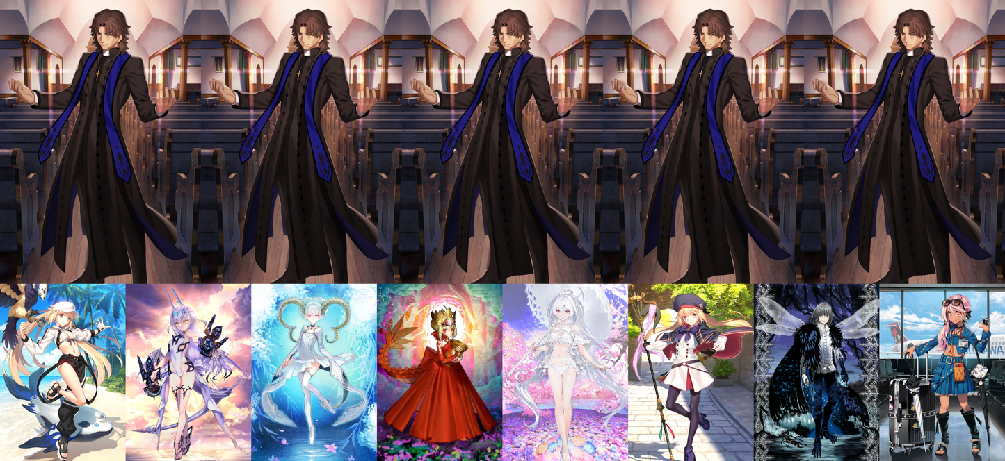 [NA] [INSTANT] FGO NP5 Rasputin + Altria Caster Berserker Melusine Draco Tiamat Lady Avalon Altria Caster Oberon Chloe Fate Grand Order LB6 endgame account (see options)-Mobile Games Starter