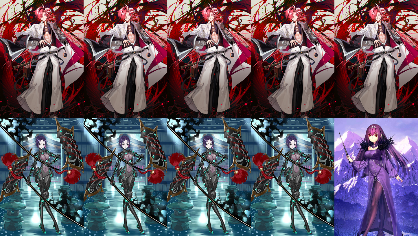 [NA] [INSTANT] FGO NP5 Takasugi + NP4 Ushi Gozen + Skadi Fate Grand Order endgame account-Mobile Games Starter