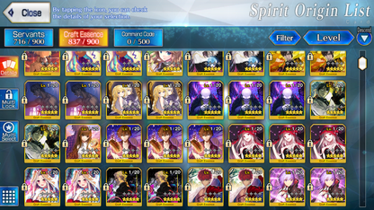 [NA] [INSTANT] FGO NP5 Tam Lin Lancelot + Melusine ruler + Morgan + Altria Caster Koyanskaya Oberon Chloe BG Fate Grand Order endgame account-Mobile Games Starter