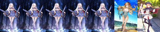 [NA] [INSTANT] FGO NP5 Tam Lin Lancelot Melusine + Space Ereshkigal Altria Caster + 400SQ Fate Grand Order endgame account-Mobile Games Starter
