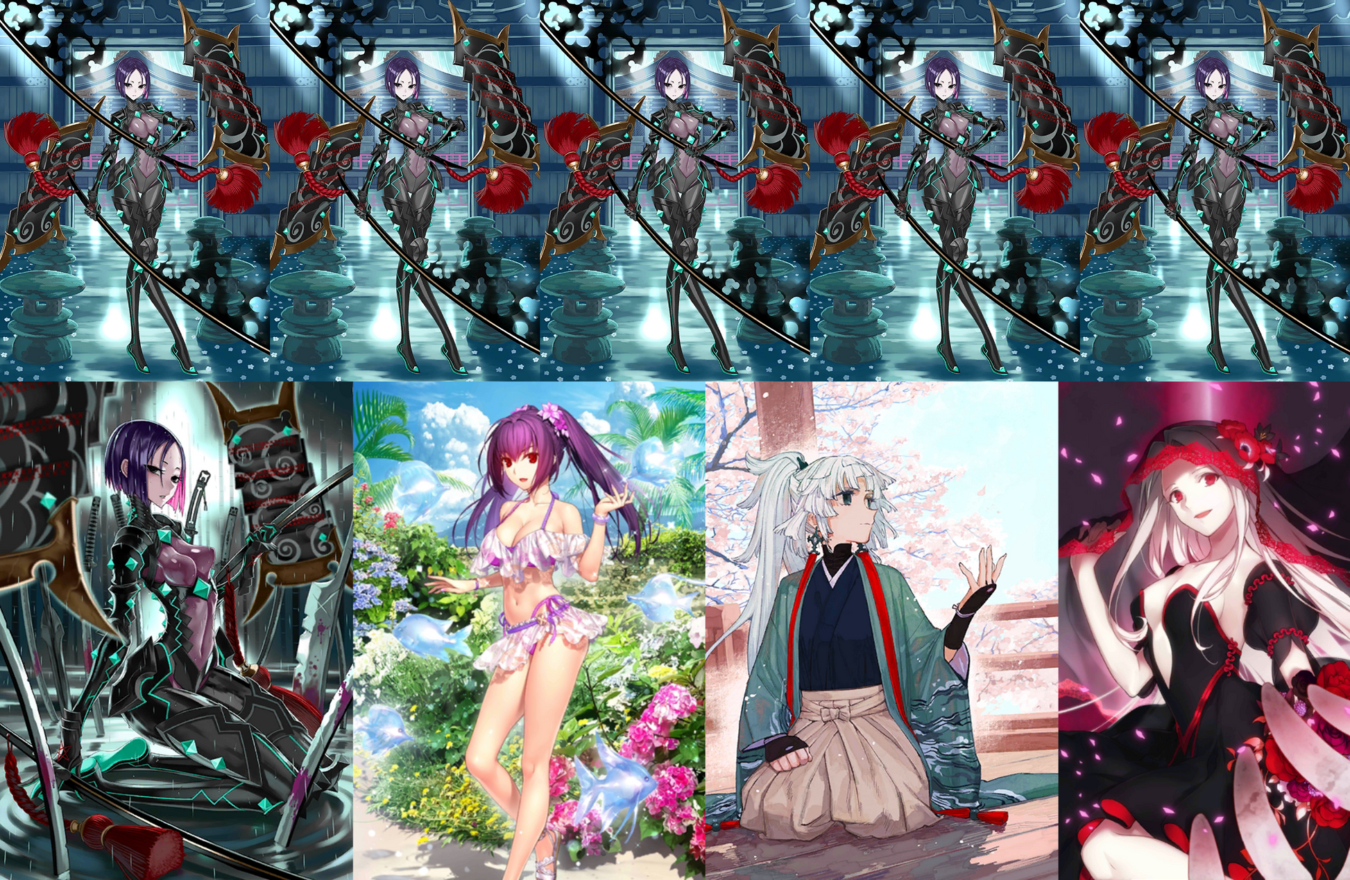 [NA] [INSTANT] FGO NP5 Ushi Gozen + Altria Caster + 1400-2000SQ Fate Grand Order starter account (see options)-Mobile Games Starter