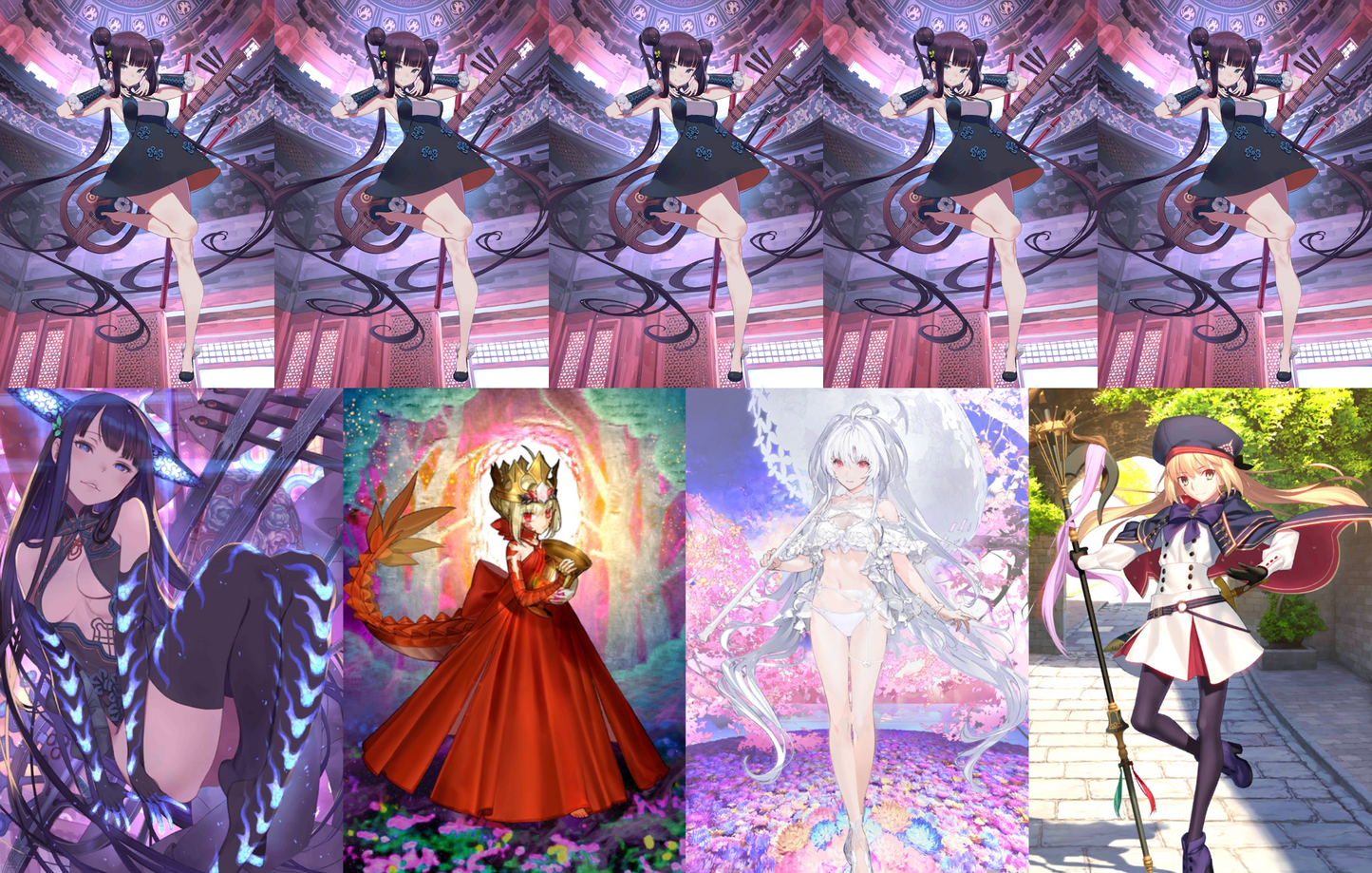 [NA] [INSTANT] FGO NP5 Yang Guifei + Draco Lady Avalon Altria Caster Castoria Fate Grand Order NP5 endgame account LB6 (see options)-Mobile Games Starter