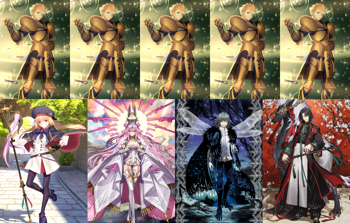 [NA] [INSTANT] FGO NP6 Gilgamesh + Altria Caster Koyanskaya Oberon + 2500SQ Fate Grand Order NP5 starter account-Mobile Games Starter