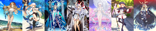 [NA] [INSTANT] FGO Space Ereshkigal Castoria berserker Pope Johanna Bazett Caren Lady Avalon Altria Caster + 1000-2000SQ Fate Grand Order starter account (see options)-Mobile Games Starter