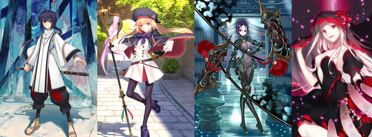 [NA] [INSTANT] FGO Takeru + Ushi Gozen + Altria Caster BG + 3500SQ/100-200 tickets Fate Grand Order starter account-Mobile Games Starter