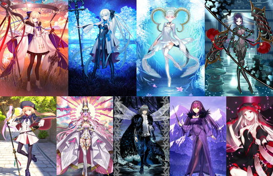 [NA] [INSTANT] FGO Tiamat + Morgan Aesc the Savior + Ushi Gozen + Koyanskaya Altria Caster Oberon Skadi BG + 3400SQ Fate Grand Order starter account-Mobile Games Starter