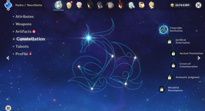 [NA] [INSTANT] Genshin Impact C1 Neuvillette + Kazusa+BiS AR51 AMERICA Starter Account-Mobile Games Starter