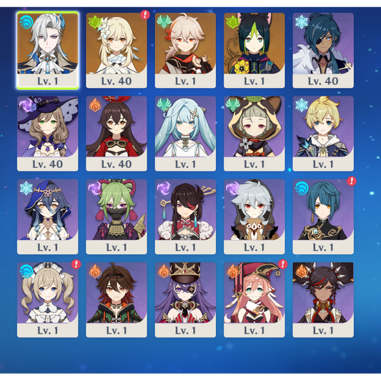 [NA] [INSTANT] Genshin Impact C1 Neuvillette + Kazusa+BiS AR51 AMERICA Starter Account-Mobile Games Starter