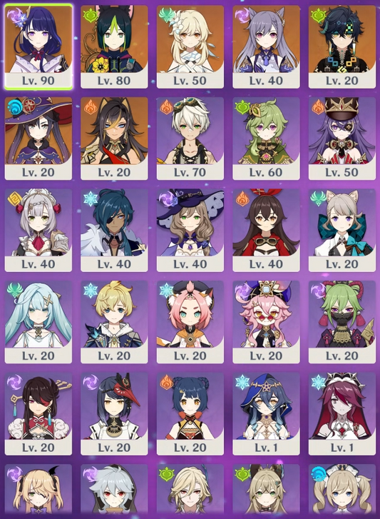 [NA] [INSTANT] Genshin Impact C3 Raiden Shogun + BiS Signature Weapon + Kinich AR50 AMERICA Starter Farmed Account-Mobile Games Starter