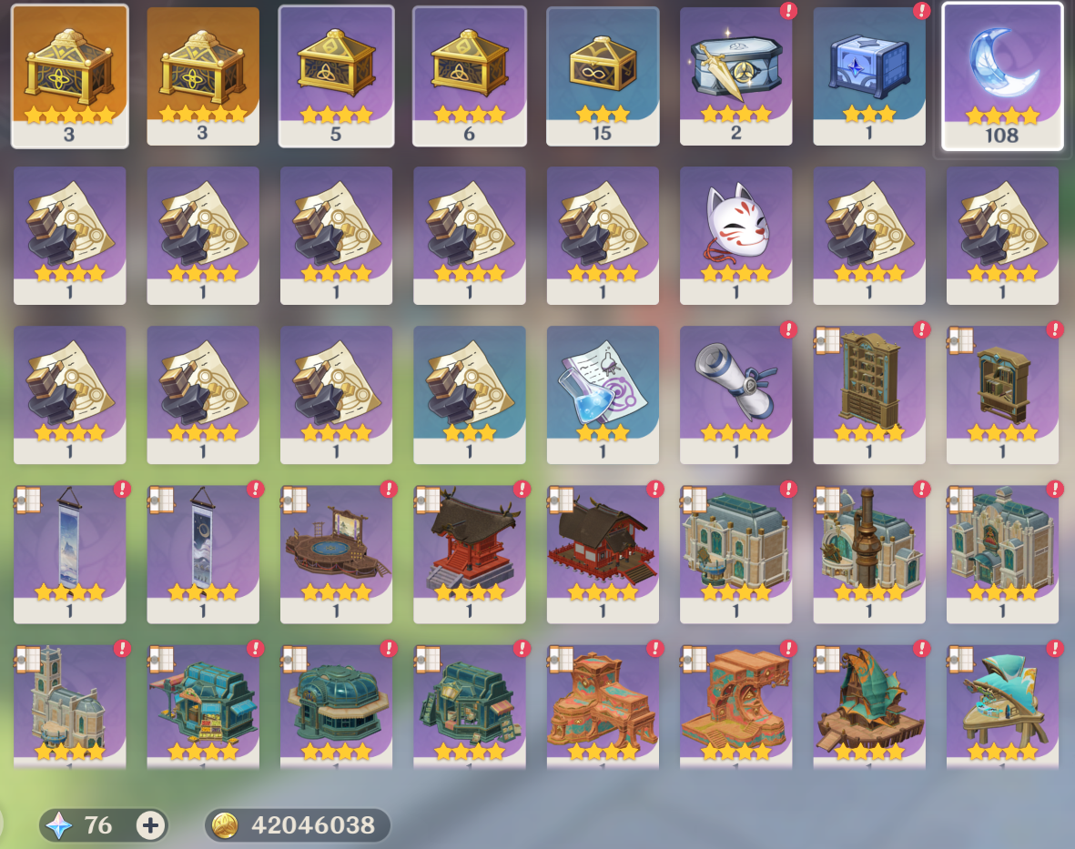 [NA] [INSTANT] Genshin Impact C4 Columbina AR56 AMERICA Starter Farmed Account-Mobile Games Starter