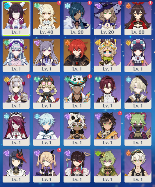 [NA] [INSTANT] Genshin Impact C4 Columbina AR56 AMERICA Starter Farmed Account-Mobile Games Starter