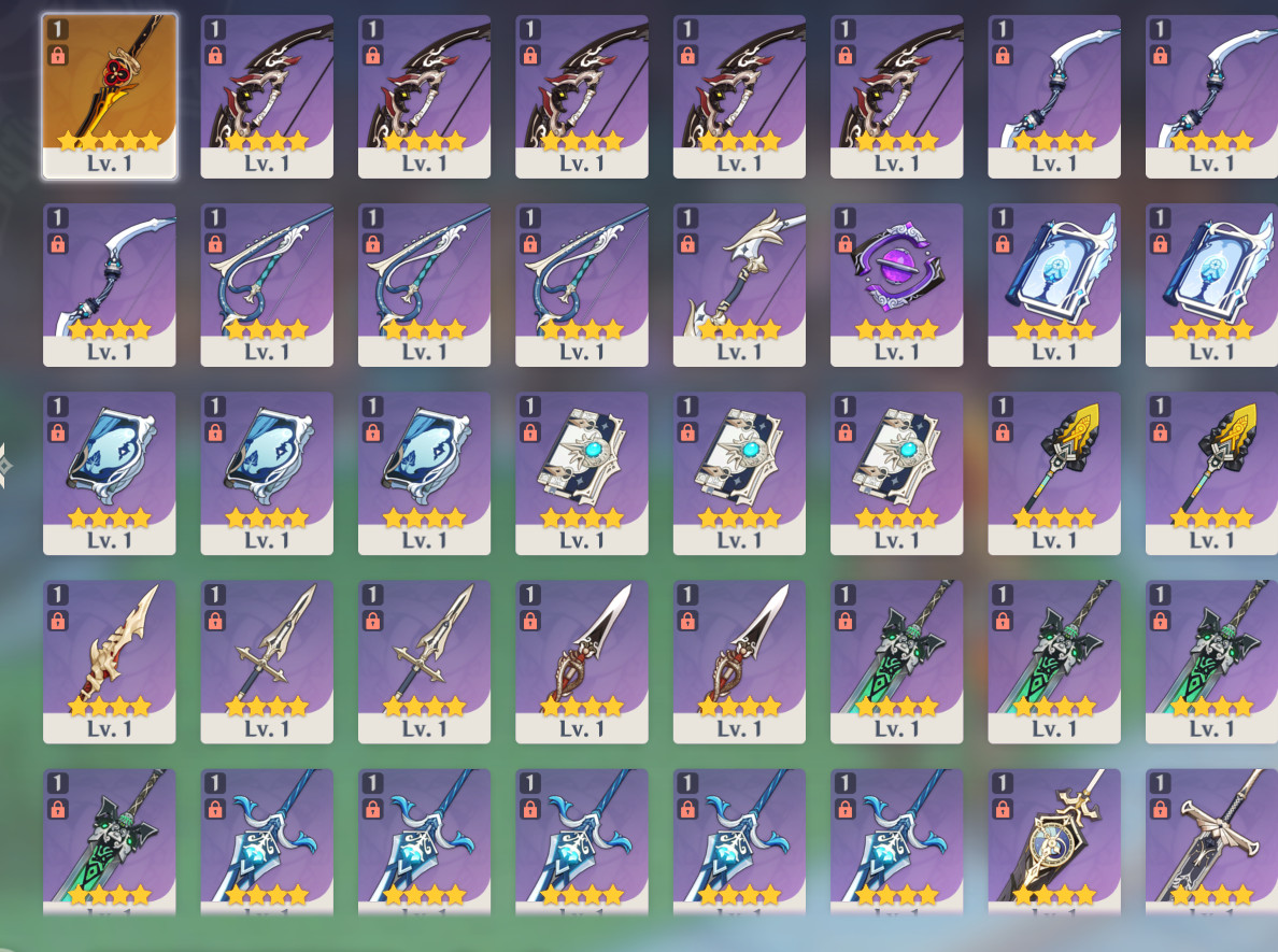 [NA] [INSTANT] Genshin Impact C5 Chiori + BiS Signature Weapon AR52 AMERICA Starter Farmed Account-Mobile Games Starter