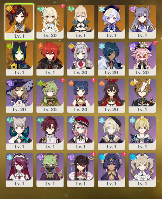 [NA] [INSTANT] Genshin Impact C5 Chiori + BiS Signature Weapon AR52 AMERICA Starter Farmed Account-Mobile Games Starter