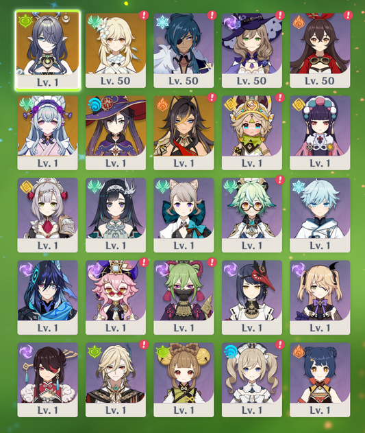 [NA] [INSTANT] Genshin Impact C5 Lauma AR56 AMERICA Starter Farmed Account-Mobile Games Starter