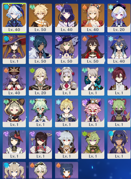 [NA] [INSTANT] Genshin Impact Furina Yoimiya Raiden AR50 AMERICA Starter Farmed Account-Mobile Games Starter