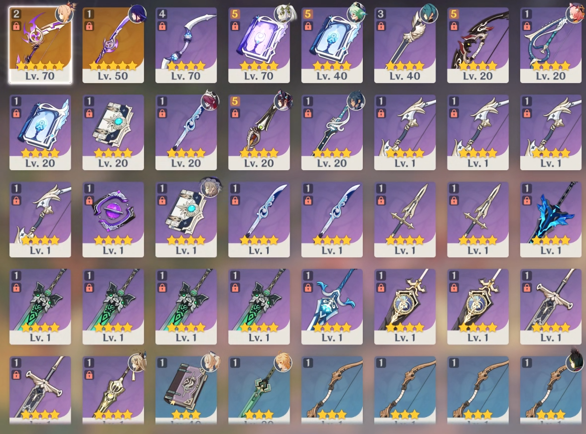 [NA] [INSTANT] Genshin Impact Raiden Shogun + BiS Signature Weapon + Yoimiya BiS Nahida AR50 AMERICA Starter Farmed Account-Mobile Games Starter