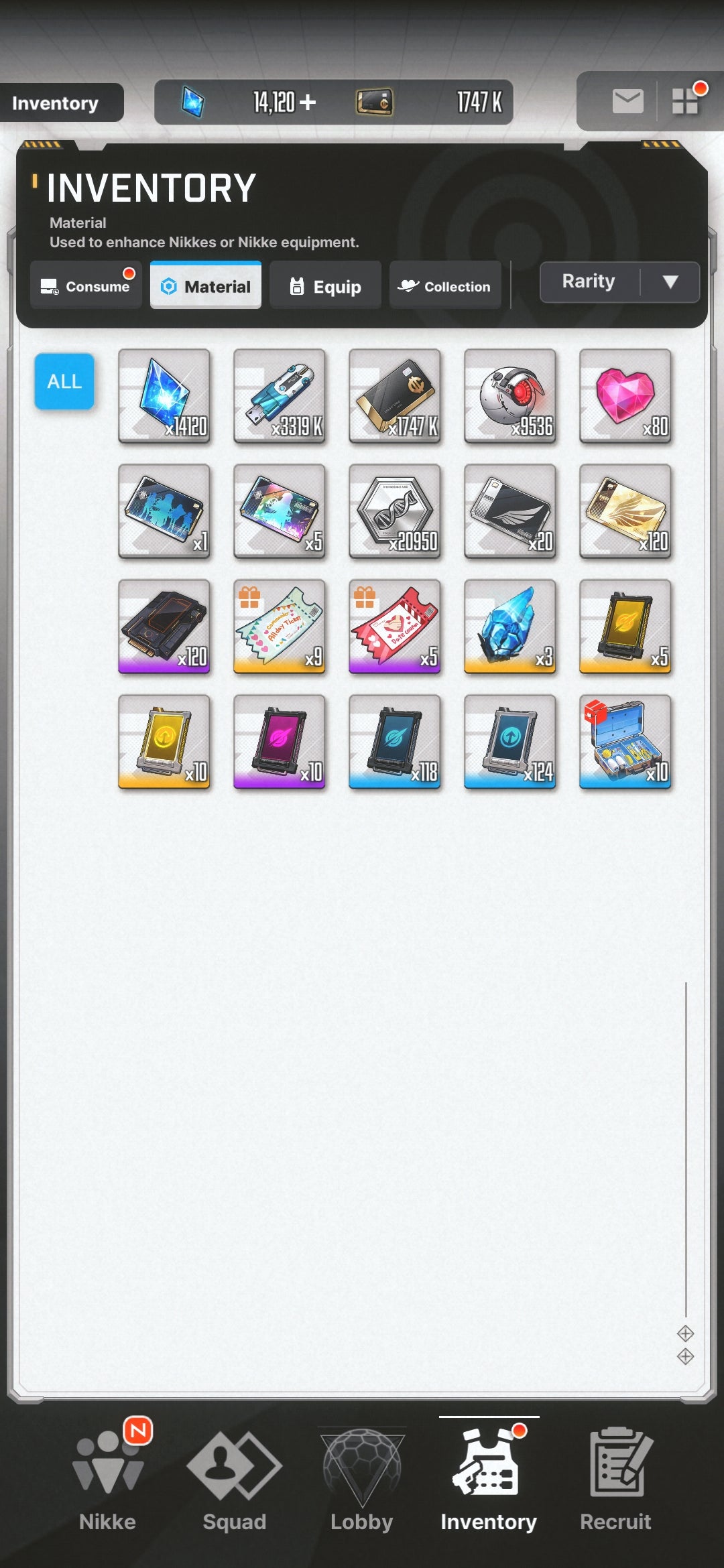 [NA] [INSTANT] NIKKE 10SSR Eve+Raven+Rumani+Nero+14000 gems GODDESS OF VICTORY Stellar Blade starter account