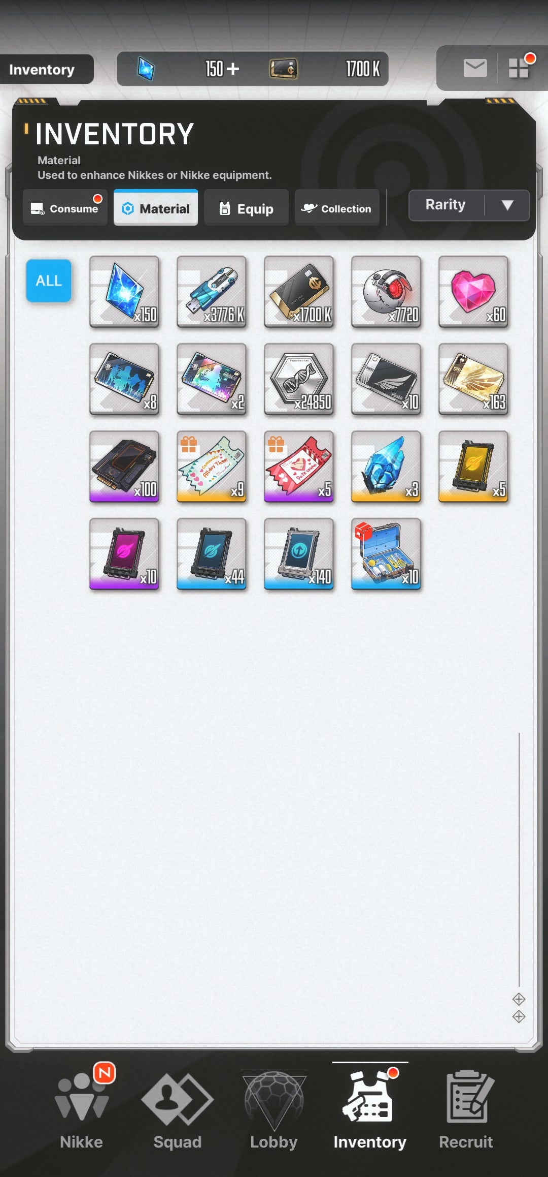 [NA] [INSTANT] NIKKE 11SSR MLB 4X Eve+4X Raven+Scarlet+Dorothy+Grave++ GODDESS OF VICTORY Stellar Blade starter account-Mobile Games Starter