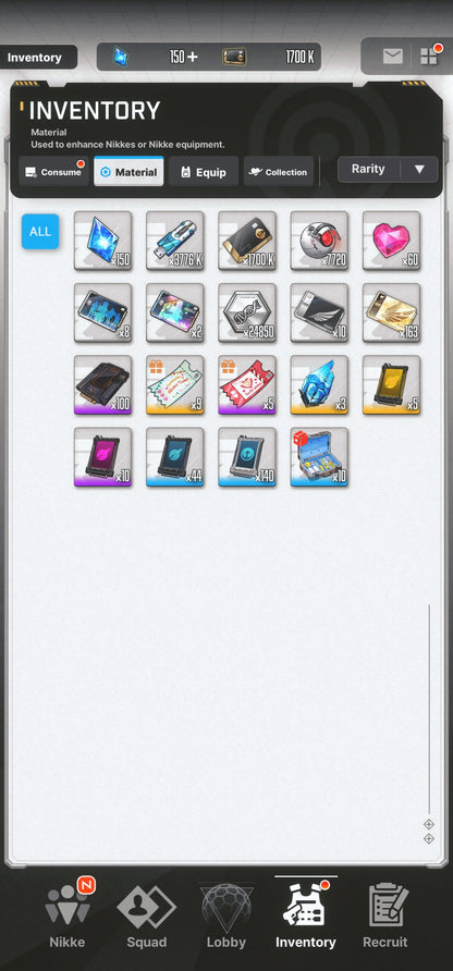 [NA] [INSTANT] NIKKE 11SSR MLB 4X Eve+4X Raven+Scarlet+Dorothy+Grave++ GODDESS OF VICTORY Stellar Blade starter account-Mobile Games Starter