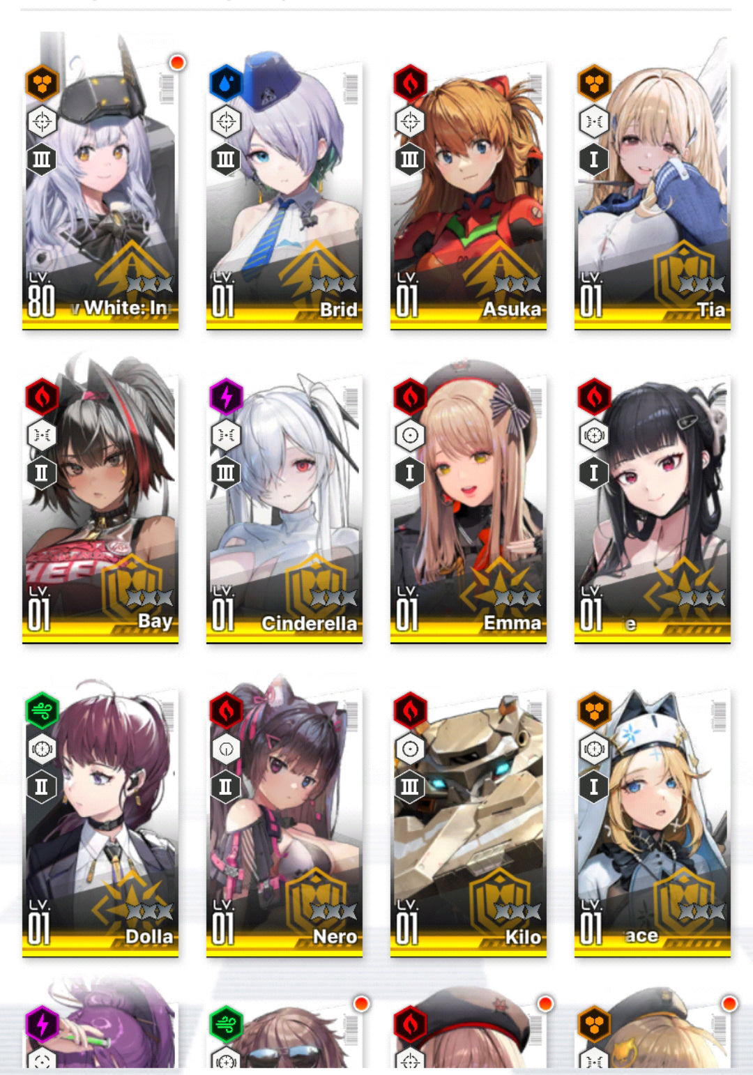 [NA] [INSTANT] NIKKE 12SSR Asuka+Skin+Cinderella+Tia+Bay+Killer Wife+Nero++ GODDESS OF VICTORY starter account Evangelion-Mobile Games Starter