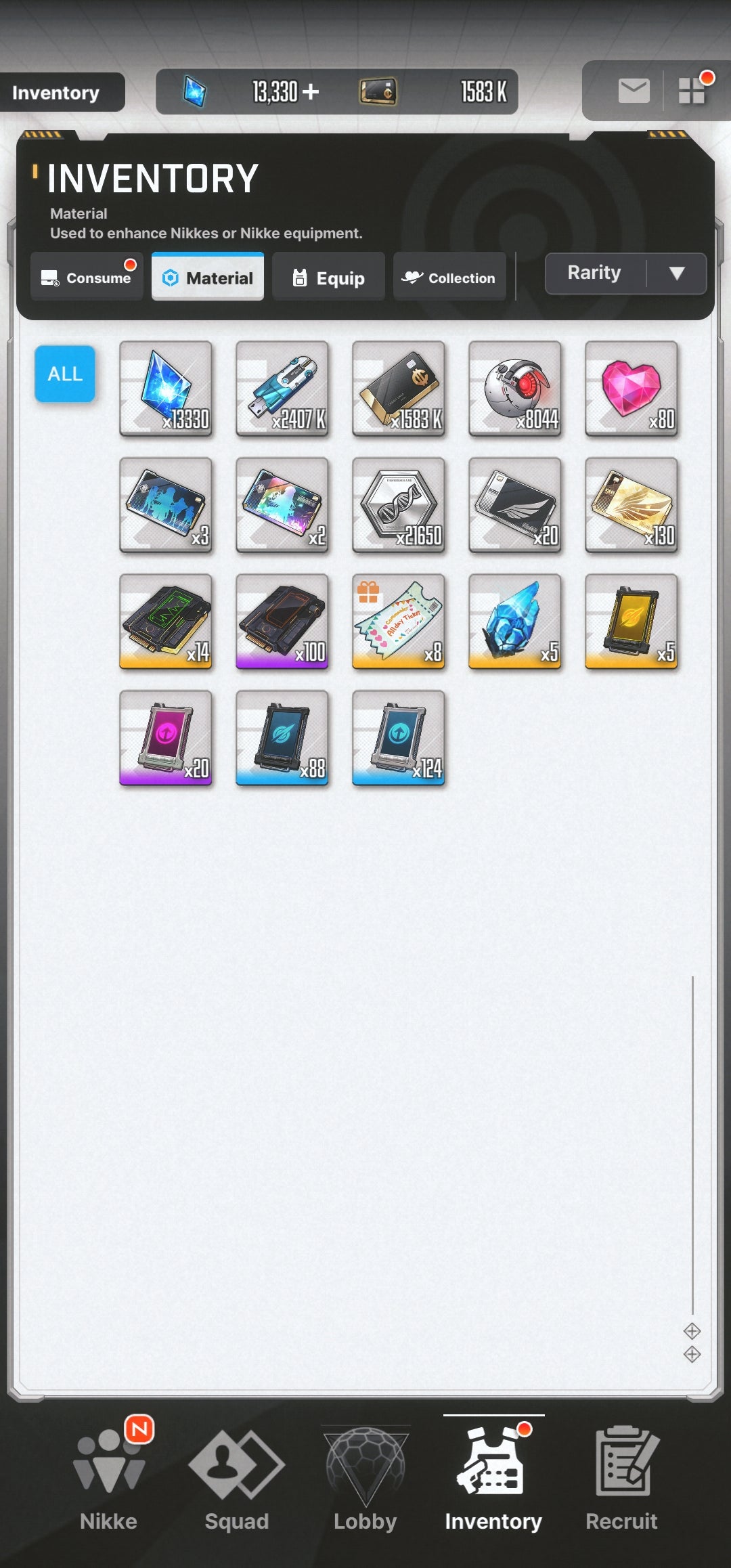 [NA] [INSTANT] NIKKE 12SSR MLB 4X Eve+Crown+Liter+13000 gems GODDESS OF VICTORY Stellar Blade starter account-Mobile Games Starter