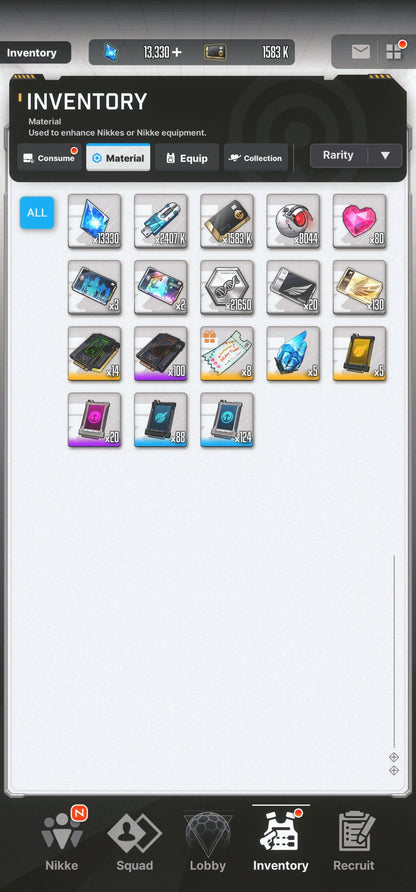 [NA] [INSTANT] NIKKE 12SSR MLB 4X Eve+Crown+Liter+13000 gems GODDESS OF VICTORY Stellar Blade starter account-Mobile Games Starter