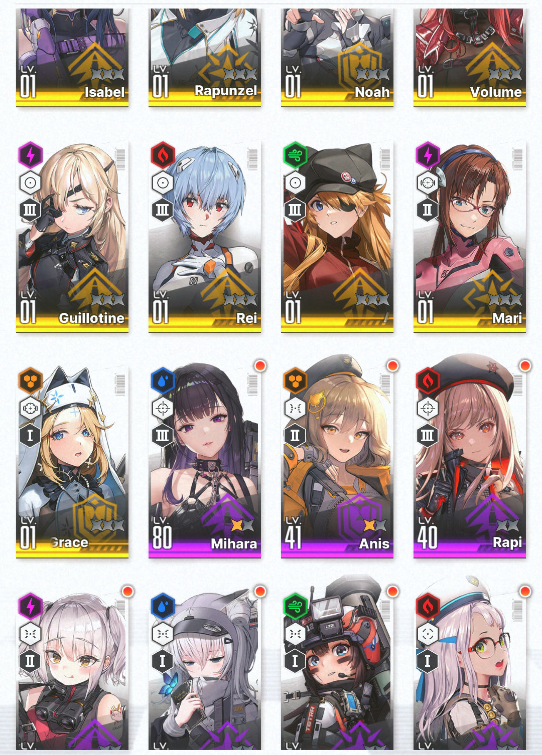 [NA] [INSTANT] NIKKE 13SSR 4Collab Asuka+Asuka Wille+Rei+Mari+Skin+Volume++ GODDESS OF VICTORY starter account Evangelion-Mobile Games Starter