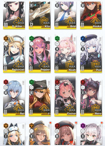 [NA] [INSTANT] NIKKE 13SSR Asuka+Asuka Wille+Rei+Skin+Nero+Killer Wife++ GODDESS OF VICTORY starter account Evangelion-Mobile Games Starter