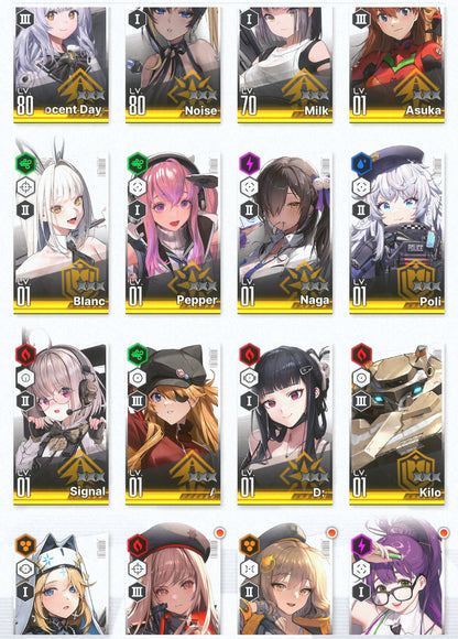 [NA] [INSTANT] NIKKE 13SSR Asuka+Asuka Wille+Skin+Naga+Noise+Killer Wife+Blanc++ GODDESS OF VICTORY starter account Evangelion-Mobile Games Starter
