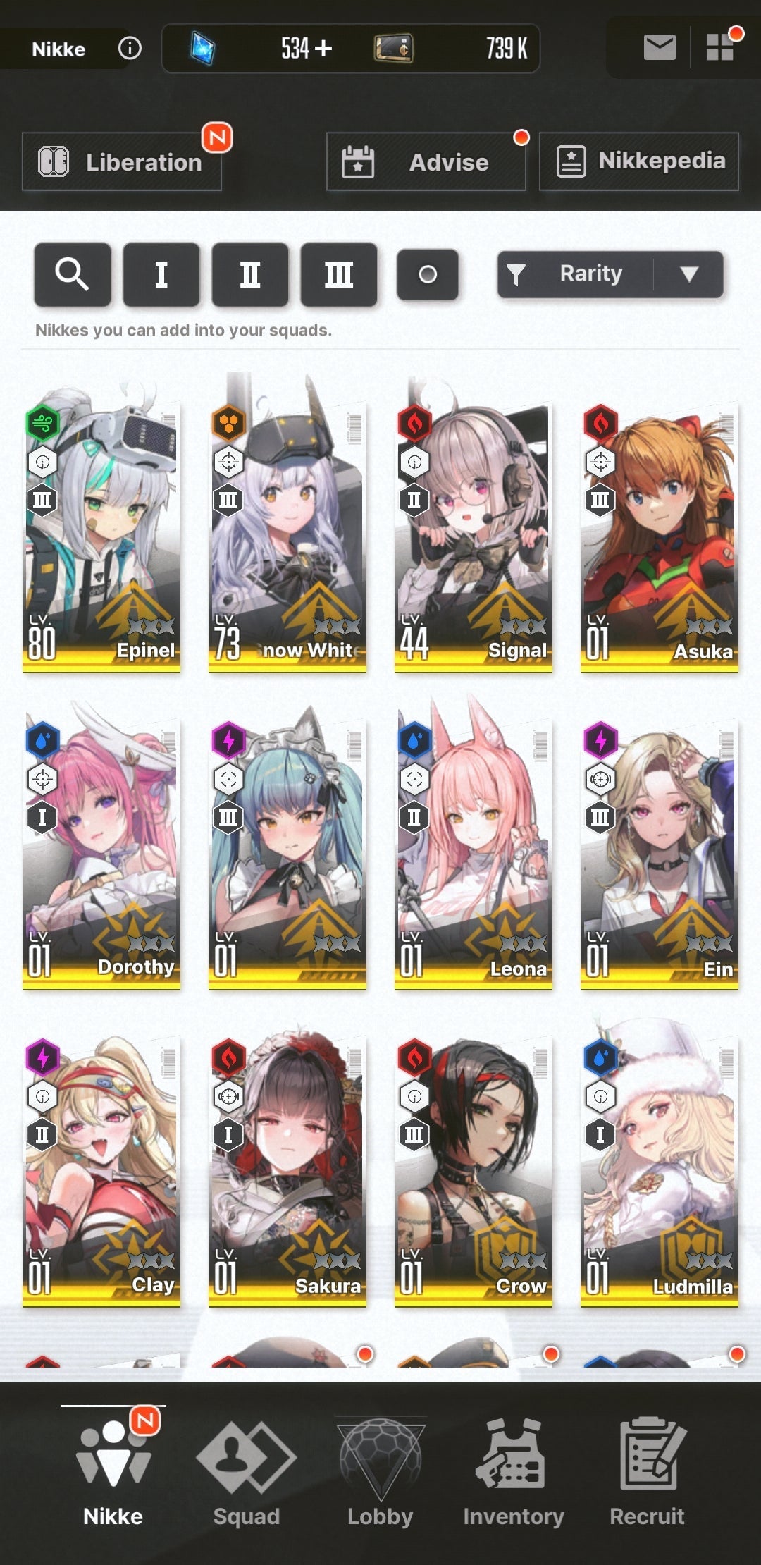 [NA] [INSTANT] NIKKE 13SSR 1Collab Asuka+Skin+Dorothy+Maid Privaty+Ein+Clay+Sakura++ GODDESS OF VICTORY starter account Evangelion-Mobile Games Starter