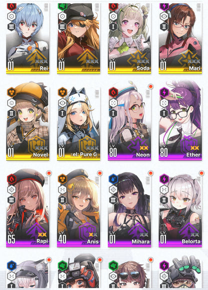 [NA] [INSTANT] NIKKE 14SSR 4Collab Asuka+Asuka Wille+Rei+Mari+Skin+Cinderella+Grave+Maid Privaty+11000 gems++ GODDESS OF VICTORY starter account Evangelion-Mobile Games Starter