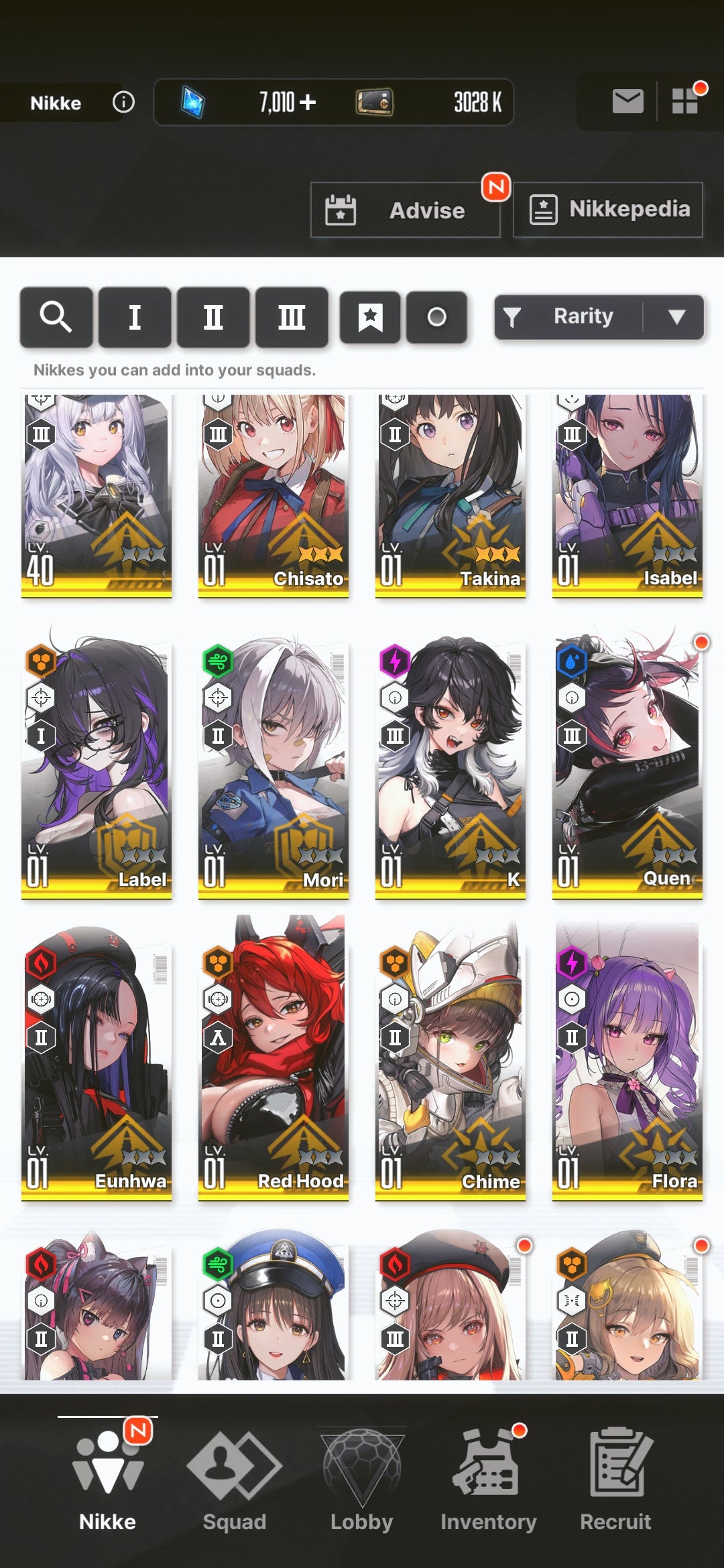 [NA] [INSTANT] NIKKE 14SSR double MLB 4X Chisato + 4X Takina+Red Hood++ GODDESS OF VICTORY Lycoris starter account-Mobile Games Starter