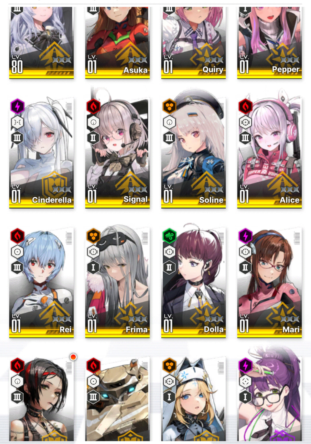 [NA] [INSTANT] NIKKE 15SSR 3Collab Asuka+Rei+Mari+Skin+Cinderella+9000 gems++ GODDESS OF VICTORY starter account Evangelion-Mobile Games Starter