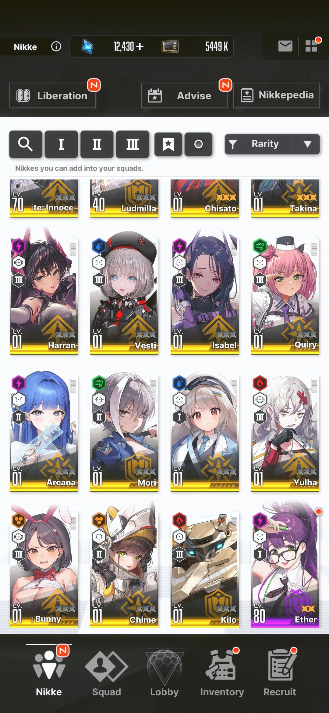 [NA] [INSTANT] NIKKE 15SSR double MLB 4X Chisato + 4X Takina ++ GODDESS OF VICTORY Lycoris starter account-Mobile Games Starter