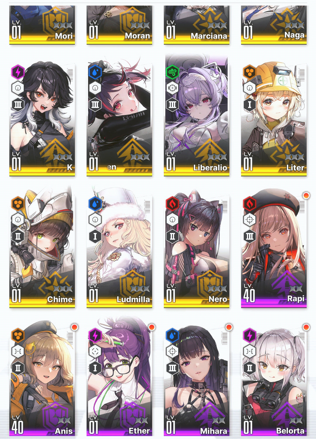 [NA] [INSTANT] NIKKE 15SSR Liberalio+Liter+Naga+Nero++ GODDESS OF VICTORY starter account-Mobile Games Starter