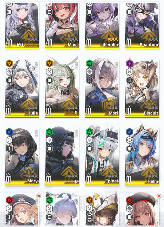 [NA] [INSTANT] NIKKE 15SSR MLB 4X Liberalio+Nayuta+Soda+ GODDESS OF VICTORY starter account-Mobile Games Starter