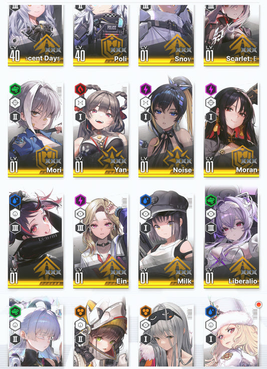 [NA] [INSTANT] NIKKE 16SSR Nayuta+Liberalio+Scarlet Black Shadow++ GODDESS OF VICTORY starter account-Mobile Games Starter