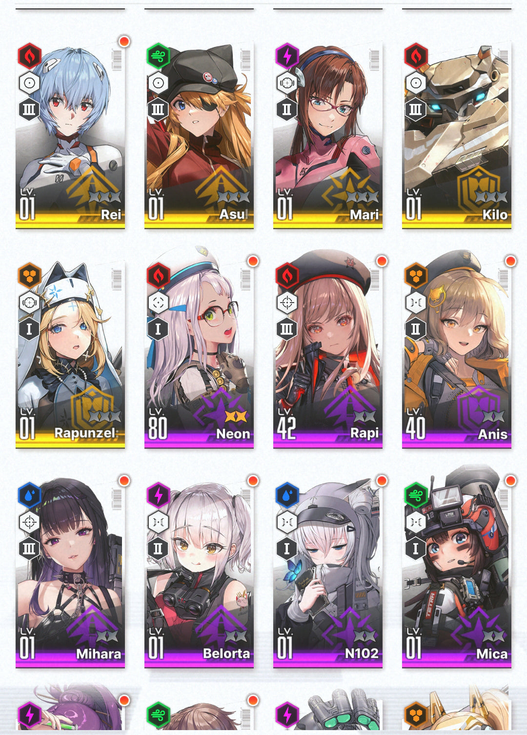 [NA] [INSTANT] NIKKE 17SSR 4Collab Asuka+Asuka Wille+Rei+Mari+Skin+Cinderella+Grave+Liter+Harran++ GODDESS OF VICTORY starter account Evangelion-Mobile Games Starter