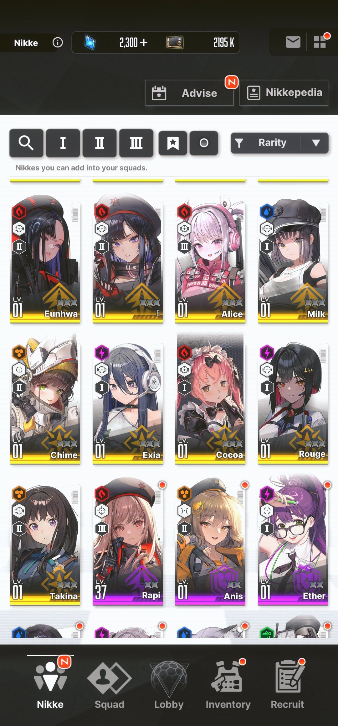 [NA] [INSTANT] NIKKE 17SSR Takina GODDESS OF VICTORY Lycoris starter account-Mobile Games Starter