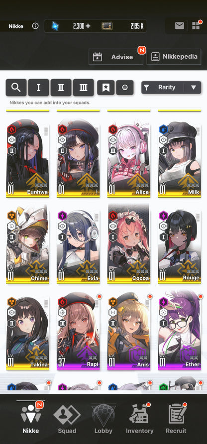 [NA] [INSTANT] NIKKE 17SSR Takina GODDESS OF VICTORY Lycoris starter account-Mobile Games Starter