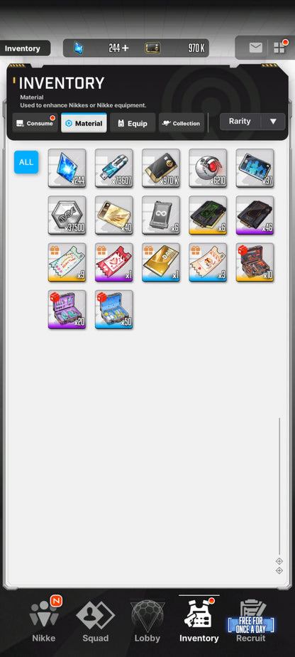 [NA] [INSTANT] NIKKE 18SSR Asuka+Rei+Skin+Cinderella+Grave+Tove+Bay++ GODDESS OF VICTORY starter account Evangelion-Mobile Games Starter