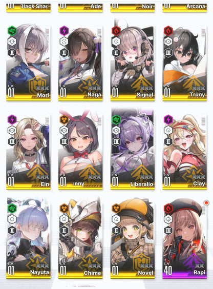 [NA] [INSTANT] NIKKE 19SSR Nayuta+Liberalio+Scarlet Black Shadow++ GODDESS OF VICTORY starter account-Mobile Games Starter