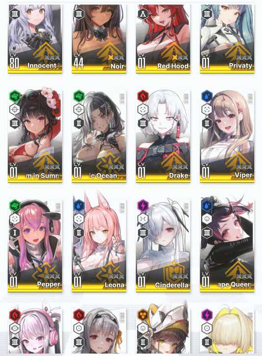 [NA] [INSTANT] NIKKE 2 limited 20SSR+Pity Modernia+Sakura+Rosanna+Red Hood+Skin+Cinderella+Crown++ GODDESS OF VICTORY starter account-Mobile Games Starter
