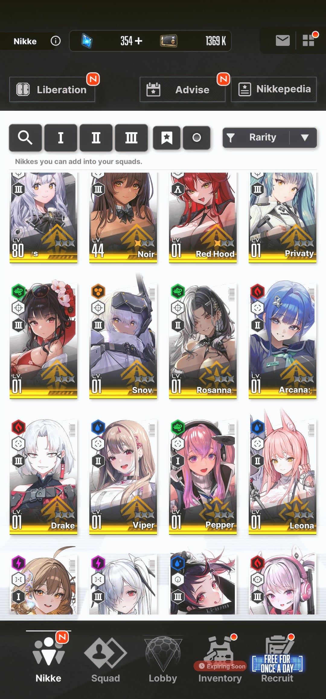 [NA] [INSTANT] NIKKE 2 limited 24SSR+Pity Anis: Star+Modernia+Sakura+Rosanna+Red Hood+Skin+Cinderella+Crown++ GODDESS OF VICTORY starter account-Mobile Games Starter