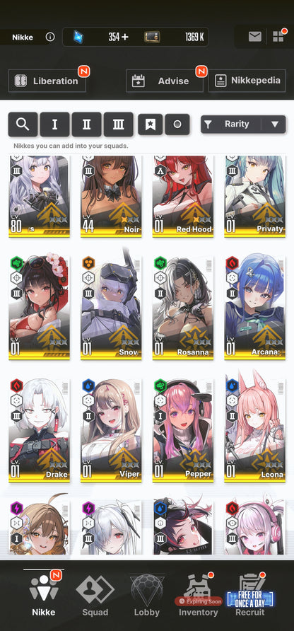[NA] [INSTANT] NIKKE 2 limited 24SSR+Pity Anis: Star+Modernia+Sakura+Rosanna+Red Hood+Skin+Cinderella+Crown++ GODDESS OF VICTORY starter account-Mobile Games Starter